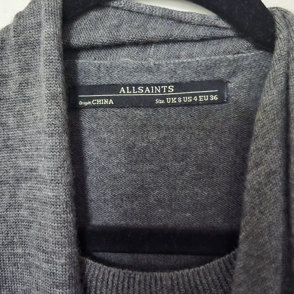 All Saints Drina Sweater Dress US4 - Picture 6 of 14